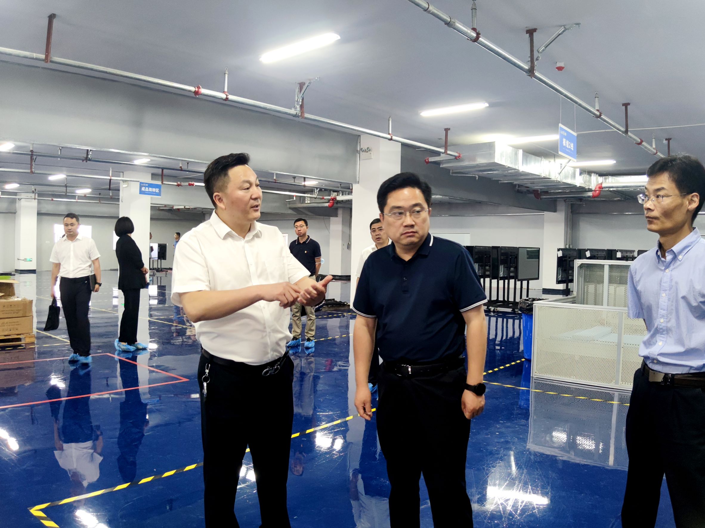 高新区管委会莅临环球UG调研指导